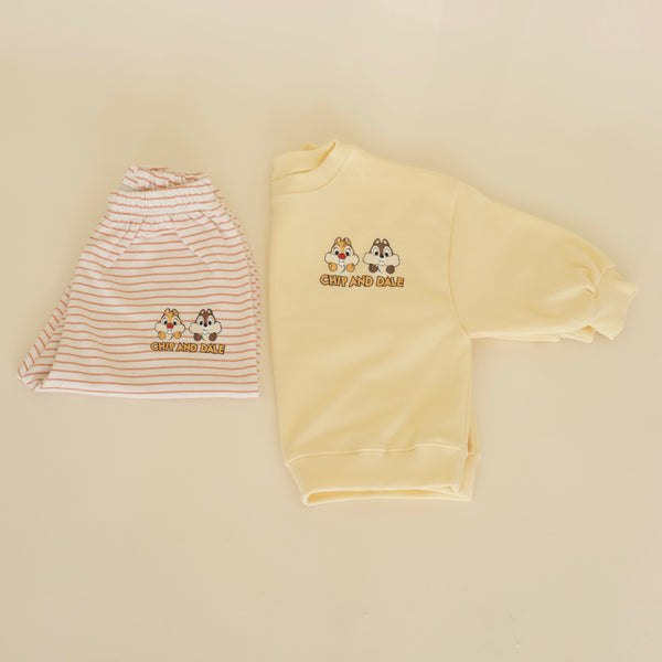 SWEATSHIRT/JOGGER STRIPES SET