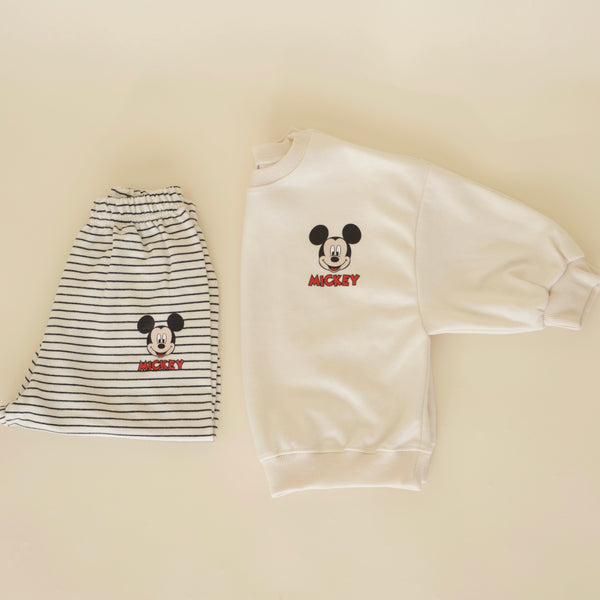 SWEATSHIRT/JOGGER STRIPES SET