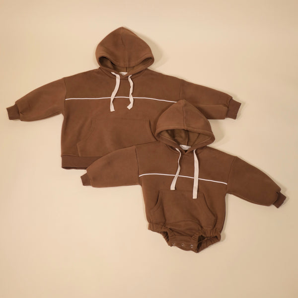 ADULT BROWN HOODIE