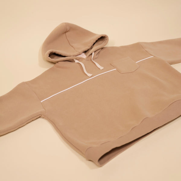 ADULT BEIGE HOODIE