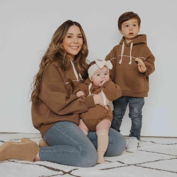 TODDLER BROWN HOODIE