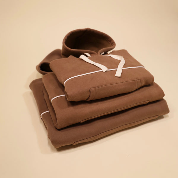 ADULT BROWN HOODIE