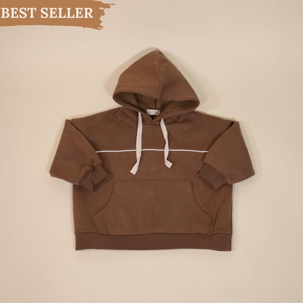 TODDLER BROWN HOODIE